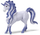 Lodër figurë Unicorn Cosmos Stallion, njëbrirësh, shumëngjyrëshe