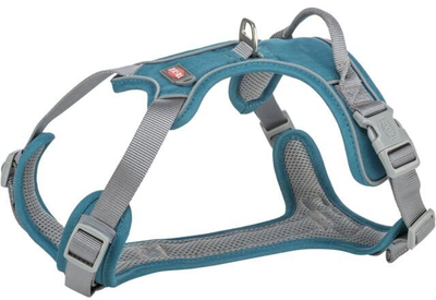 Set qafore me parzmore për qen Trixie Premium Active, S, 35-50x1.5 cm, petrol