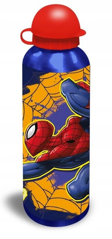 Шише за вода со термос Kids Euroswan Spider Man, 0.5L, шарено