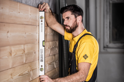 Nivel matës Forte Tools SPIRIT LEVEL 40CM LATE3V040, 40cm, për punime ndërtimi, i verdhë
