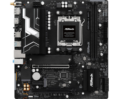 Pllakë amë ASRock B850M-X WiFi R2.0, Socket AM5, DDR5, e zezë