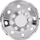 Kapak rrote Carpoint Spherical, set 2 copë, 41 cm, krom