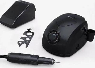 Електрична фреза за нокти Semilac Nail Drill, 65W, професионална, црна