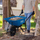 Karruçë elektrike Scheppach Wozido ESK600, 500W, 150 kg, blu