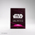 Mbështjellëse letra loje Star Wars Unlimited Art Sleeves Card Back, magenta