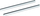 Kapëse dokumentesh Flex 385603, set 2 copë, plastike, bardh e zi
