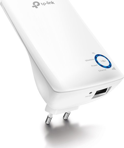 Zgjerues Wi‑Fi TP-Link TL-WA850RE, 300 Mbps, me portë Ethernet, i bardhë