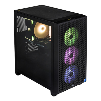 Kompjuter Actina, AMD Ryzen 7 5700X, 16GB RAM, 1TB SSD, AMD Radeon RX 7700 XT, ngjyrë e zezë