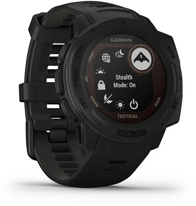 Orë e mençur GARMIN Instinct Solar - Tactical Black 010-02293-03