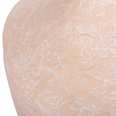 Tavolinë ndihmëse Rebon HM18156.04L, fiber cement, Ø40x56.5cm, ngjyrë salmon