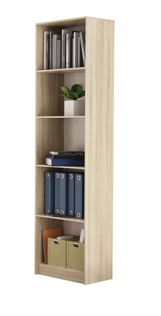 Raft librash Topeshop SHELF UNIT R50, 50x30x181cm, sonoma oak