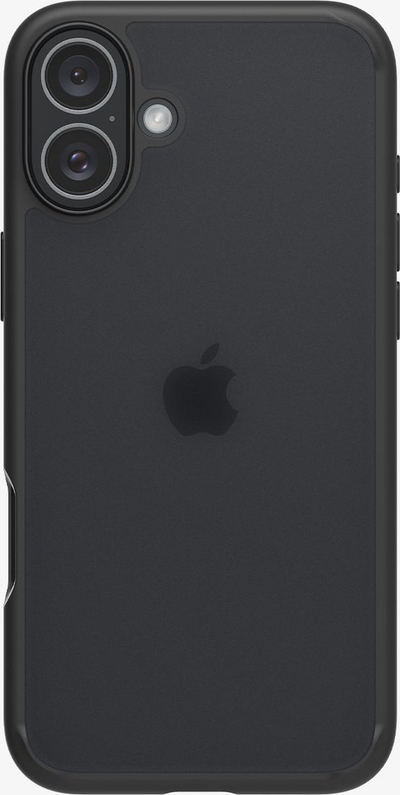 Kapotë mbrojtëse Spigen Ultra Hybrid, për iPhone 16 Plus, transparence, kornizë e zezë Frost