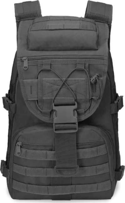 Shpinë turistike Offlander Survival Hiker 25L, najlon, e zezë
