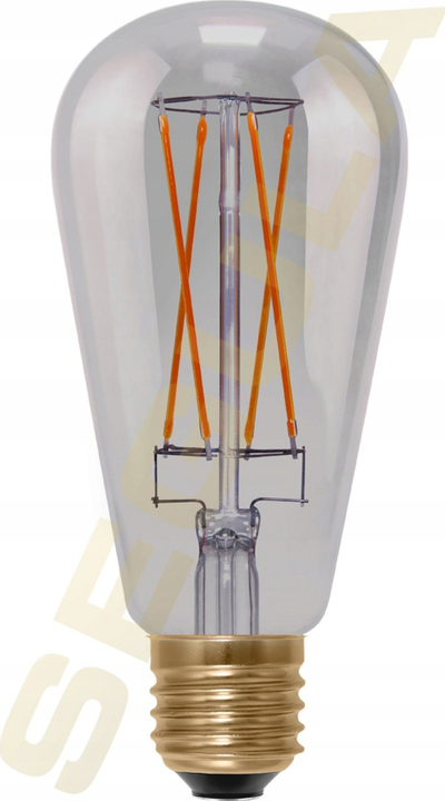 Llampë LED SEGULA Rustic Long Style, E27, 5W, gri