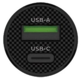Полнач за автомобил Standard GT-ZJ21, 20W, USB A и USB C, црн
