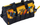 Торба за алат Caterpillar, 28L, ПВЦ основа, полиестер 600D, жолто и црно