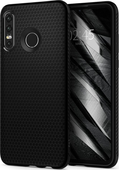 Mbrojtëse Spigen për Huawei P30 Lite, e zezë