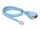 Kabllo serial Delock 63353, DB-9 në RJ-45, 1m, RS-232, blu