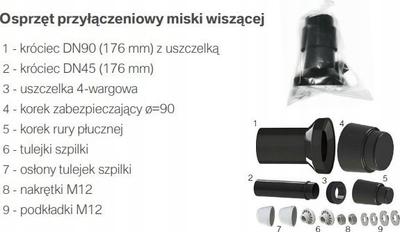 Kornizë e fshehur për WC Kkpol Warranty, rezervuar 10L, çelik, mat