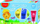 Set bojërash gishtash KEYROAD Finger Paint, 6 ngjyra, 60 ml