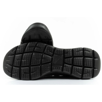 Atlete Skechers Summits High Range M 232457 BBK, Air Cooled Memory Foam, slip ins, të zeza
