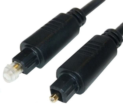 Kabllo audio optike Brackton Toslink ODT, 2m, digjitale, e zezë