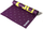Tapet yoga Reebok RAYG-11030HH, 4 mm, antirrëshqitës, vjollcë