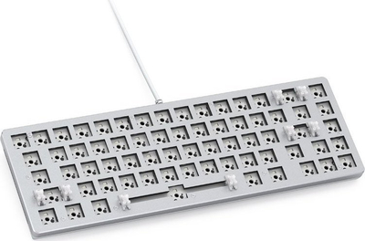 Tastierë mekanike Glorious GMMK 2 65%, barebone ANSI, hot swap, e bardhë