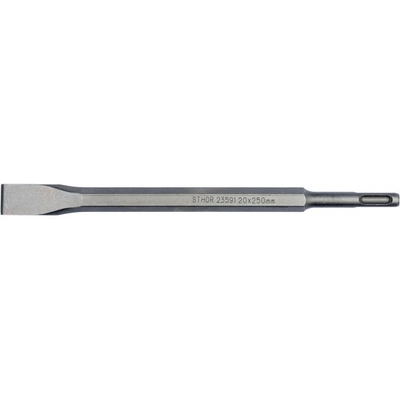 Daltë e ngushtë Sthor SDS-Plus, 20 x 14 x 250 mm, e argjendtë