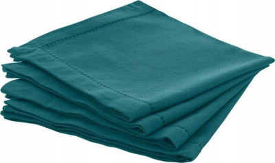 Sixheta tryeze Atmosphera Chambray, 40 x 40 cm, jeshile
