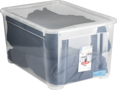 Кутија за складирање T Box S, 20L, транспарентна