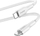 Kabllo USB Puro USB C në USB C, 1.5 m, e bardhë