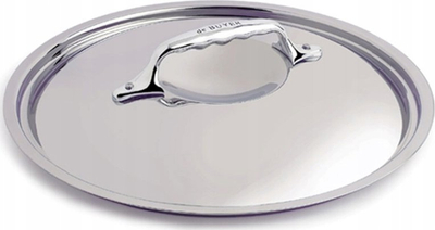 Kapak universal De Buyer Mesh Lid 3709.16N, çelik inox, me rrjetë, argjentë
