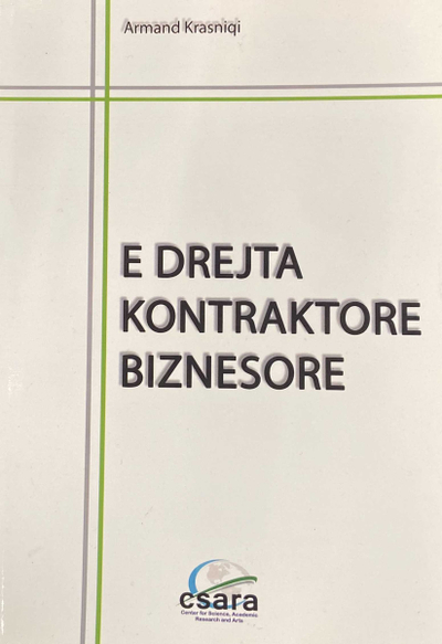 E Drejta Kontraktore Biznesore - Armand Krasniqi