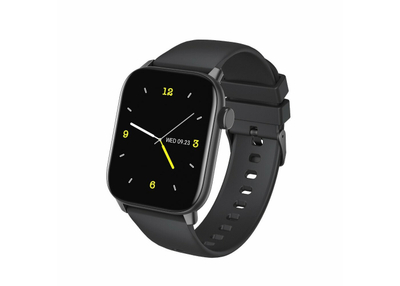 Smartwatch Oromed Fit 5, monitorim shëndeti, njoftime smart, i zi