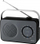 Radio portabël Sencor SRD 2100, AM/FM, 1W, e zezë