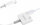 Adapter audio-karikues SOMOSTEL 2 në 1 Lightning, 2 porta Lightning, për iPhone, i bardhë