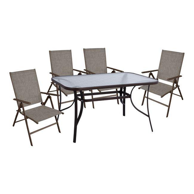 Set Tavolinë + 4 karrige palosëse HM10558.02, kaftë