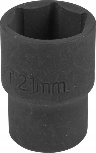 Çelës soket goditës Rockforce Impact Socket 1/2", 21mm, 6-këndor, i zi