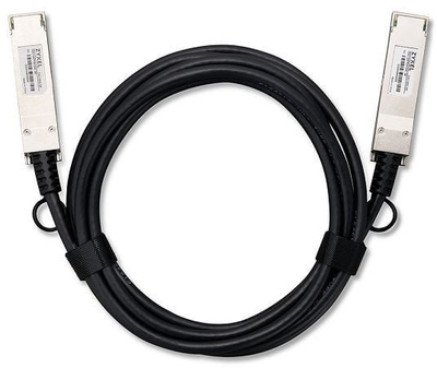 Kabllo rrjeti Zyxel QSFP28 DAC, 100G, 3m, e zezë