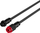 Kabllo spirale HyperX USB-C, e zezë