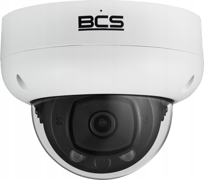 Kamerë IP Dome BCS L DIP25FSR4 Ai2, 5Mpx, lente 2.8mm, e bardhë