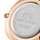 Orë dore për femra Daniel Wellington Petite 28 Sheffield DW00100230, e zezë/artë