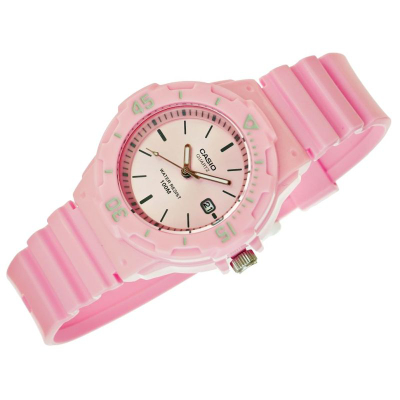 Orë dore Casio LRW200H-4E4 Youth, analoge, 100m kundër ujit, rozë