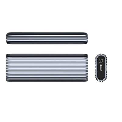 Kuti SSD Orico AM2C3-G2 për M.2 NVMe, me USB-C 3.2, 10Gb/s, gri