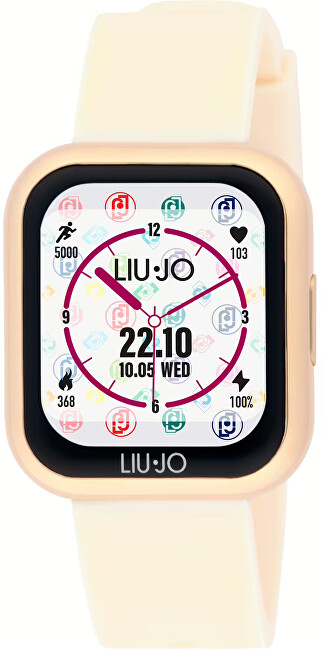 Orë smart për femra Liu Jo Smartwatch Voice Mini SWLJ143, e bardhë