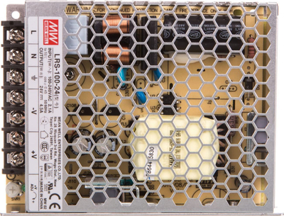 Furnizues energjie Mean Well LRS-100-24, 24V, 100W, gri