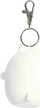 Varëse çelsash Molang Key Clip, 4", pelush, e bardhë