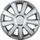 Капаци за бандаши Hubcap, 16", сребрена боја