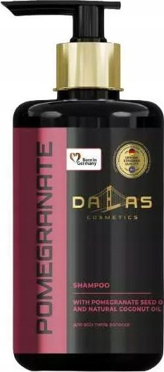 Shampo për flokë të dobët Dalas Pomegranate, 970ml, me shegë